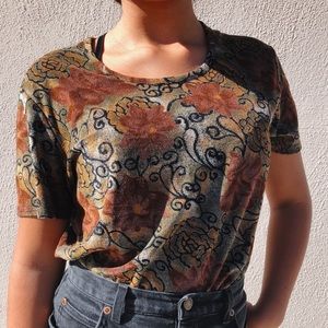 Vintage crop top